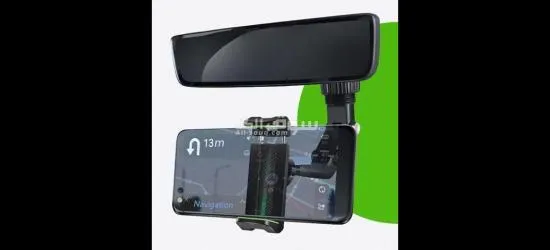 حامل لتثبيت الجوال بمرآة الرؤية الخلفية