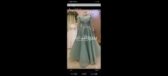 فستان نظيف الله يبارك لبسته من الاخير استعمال نظيف نظيف ومافيش عيوب حكم جديد لبسة وحدة بس - 1