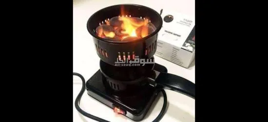 شعاله الفحم الكهربائيه